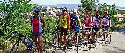 Vélo dans le Luberon