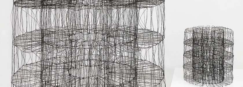 Vibrations 810, 2011, 114x114x114cm et Vibrations 180, 2012, 31x31x33cm-min.jpeg