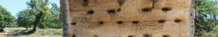 Pont Julien à Bonnieux près d'Apt dans le Luberon