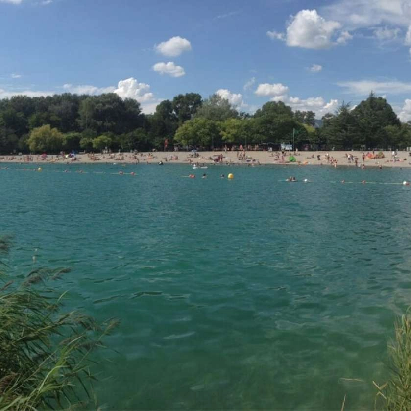 Le Lac/plan d'eau des Vannades à Manosque