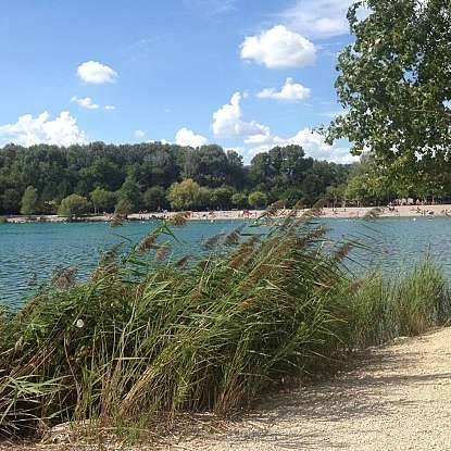 Le Lac/plan d'eau des Vannades à Manosque