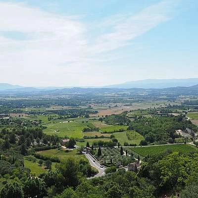 Le belvédère, Point de vue de Bonnieux en Luberon