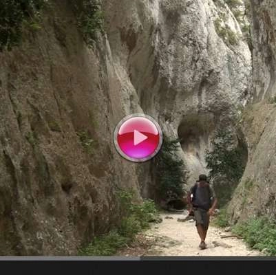 Vidéo d'une randonnée dans les gorges de Régalon