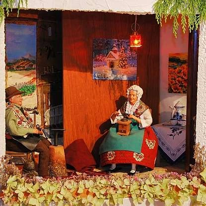 Santons et crêche provençale - Traditions de Noël