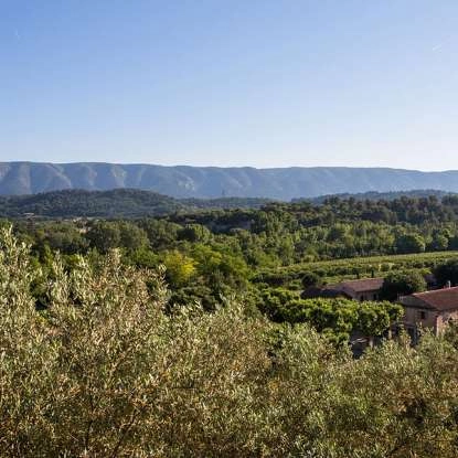 Vue sur le Luberon