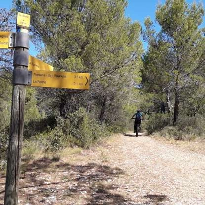 Parcours VTT Lagnes
