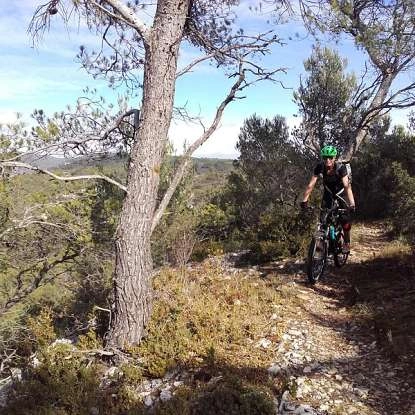 Parcours VTT Lagnes