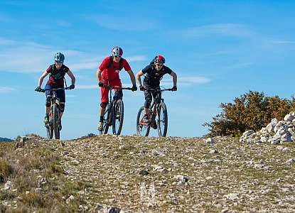 Parcours VTT Mérindol