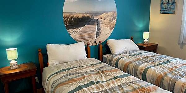 Deux lits simples à L'Embuissonnade