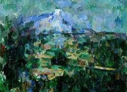 Cezanne au jardin des peintres