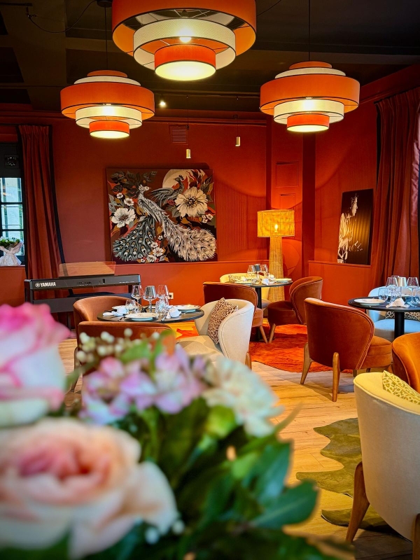 Le restaurant à l'intérieur