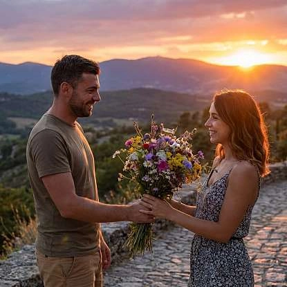 Ce que les couples font dans le Luberon pour une Saint Valentin parfaite