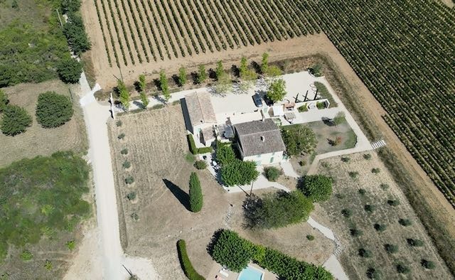 Casa Mira vue du ciel