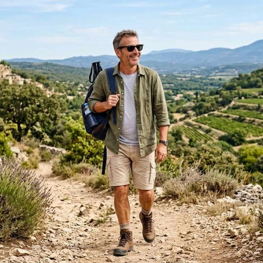 Préparer un sac pour une randonnée dans le Luberon