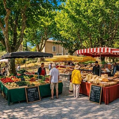 Marché de Cabrières d'Aigues