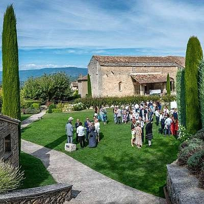 Abbaye Saint-Eusèbe dans le Luberon